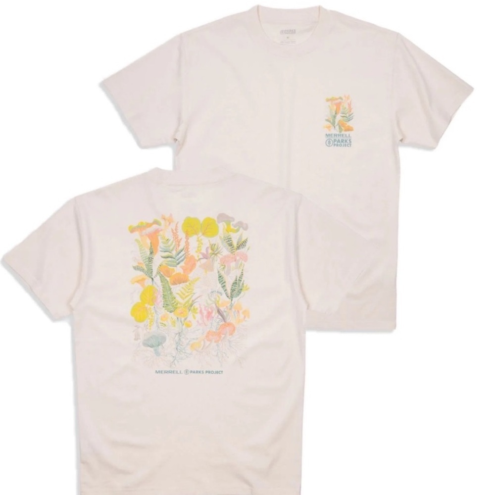 NWOT Merrell X Parks Project Graphic Tee Size Medium